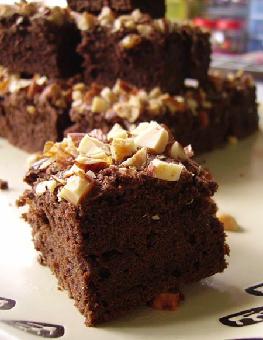 巧克力杏仁布朗尼的做法