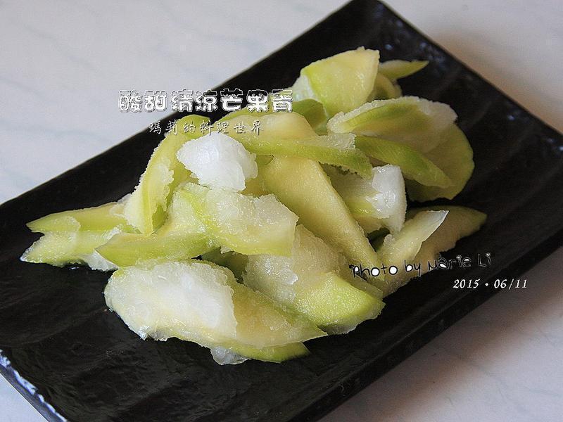 夏日圣品:酸甜清凉芒果青的做法