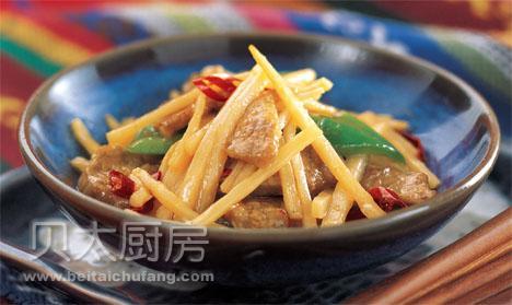 傣味酸笋炒牛肉的做法