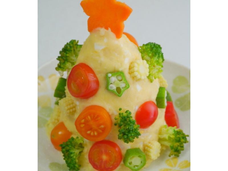 圣诞马铃薯沙拉树的做法