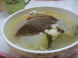 冬瓜薏仁老鸭汤的做法