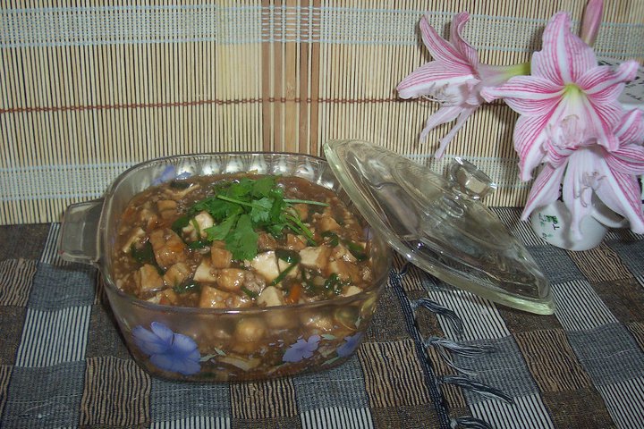 香滑五香豆腐的做法