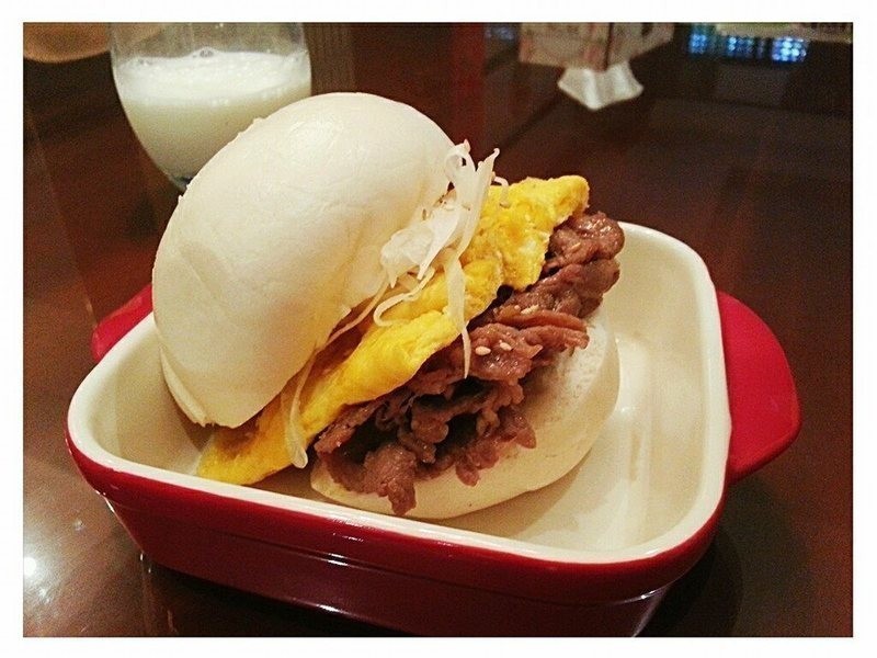 活力肉蛋馒头的做法