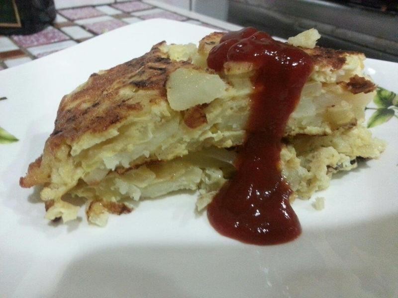 「黄金玄米油Home炸料理」马铃薯起司烘蛋的做法