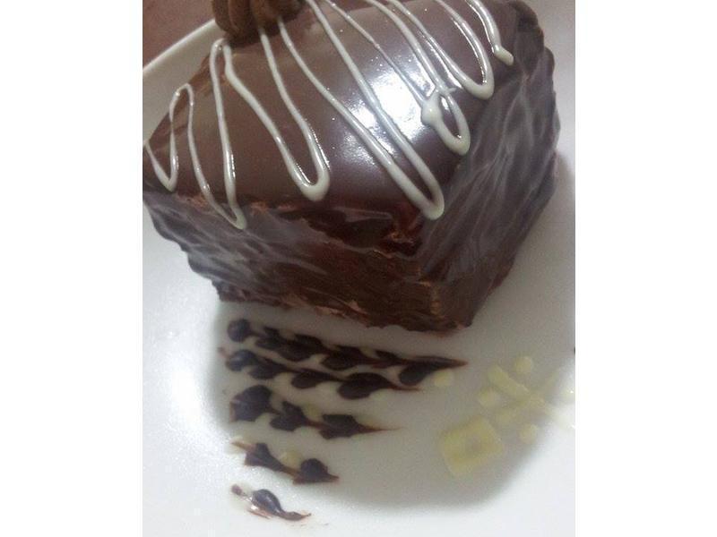 迷你镜面古典巧克力蛋糕的做法