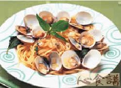 蛤蜊清酱义大利面的做法