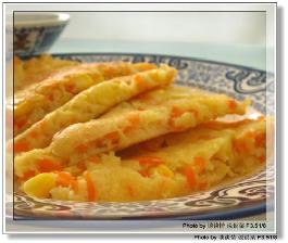 玉米胡萝卜煎饼的做法