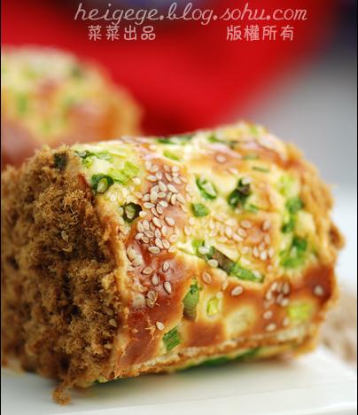 汤种法肉松面包卷的做法