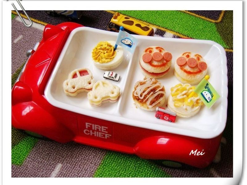 可爱三明治组合的做法