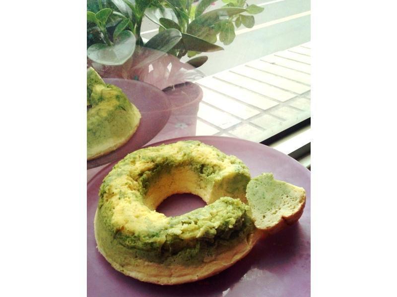 抹茶双色起司蛋糕的做法