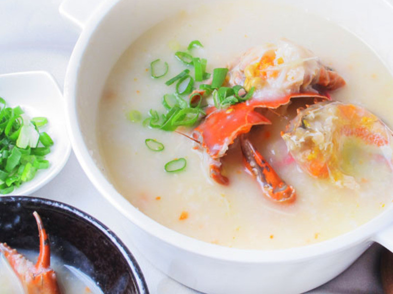 港点大师-干贝水蟹粥的做法