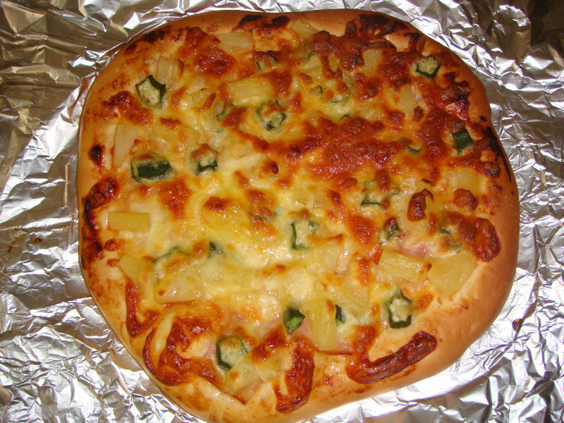 自制夏威夷披萨的做法