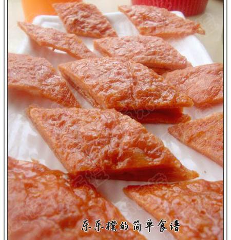 新奥尔良烤肉脯的做法