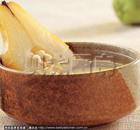 川贝梨糖水的做法