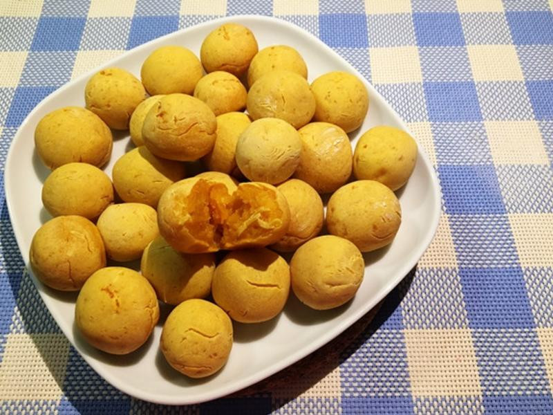 烤箱版地瓜QQ球的做法