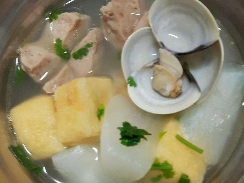 鲜甜美味白萝卜汤的做法