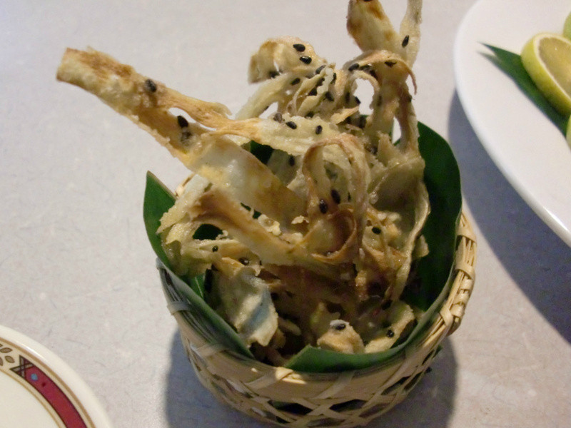 芝麻炸牛蒡的做法