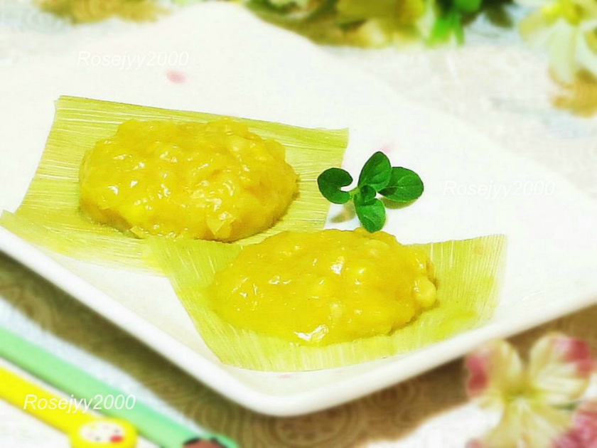 新鲜玉米蒸饼的做法