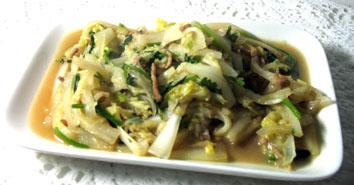 家常白菜的做法