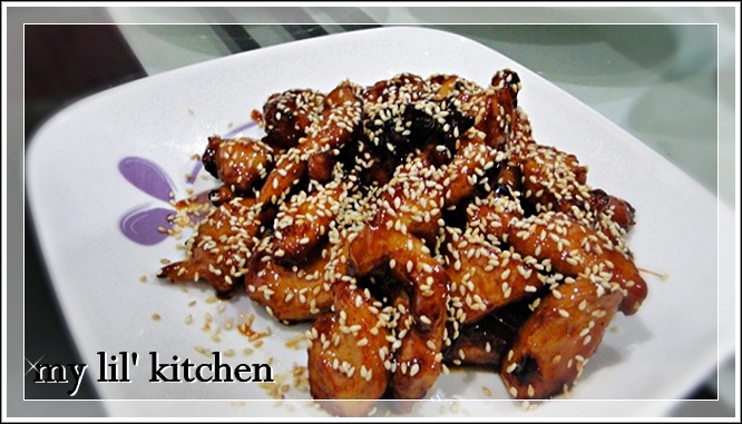 ֥����֭���� *Crispy Sesame Honey Chicken������