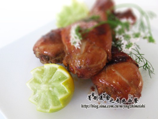 蜜汁鸡腿的做法