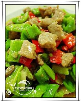 牛肉炒豇豆的做法