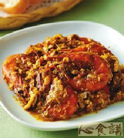 泰式咖哩虾面包的做法