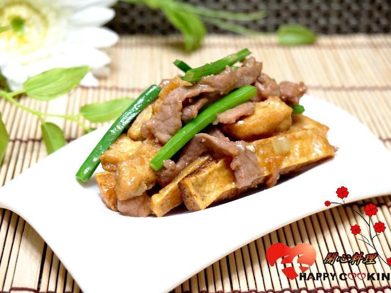 炸豆腐炒肉丝的做法