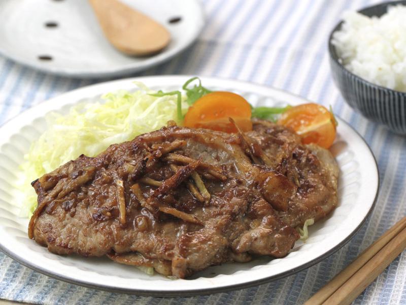 (简单4步骤)蜂蜜姜汁烧肉的做法