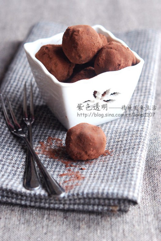榛仁松露巧克力的做法