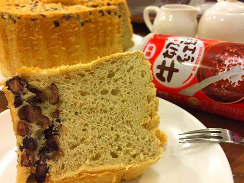 牛奶红豆戚风蛋糕「泰山牛奶红豆」的做法