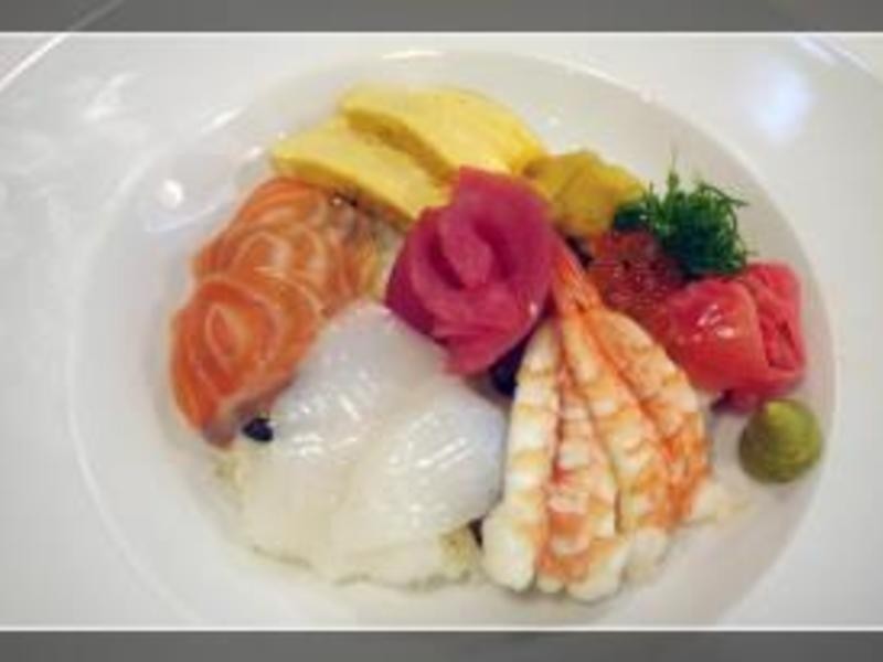 海鲜散寿司的做法