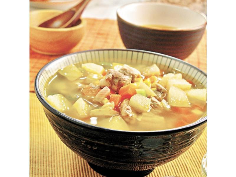 彩虹瘦身汤的做法