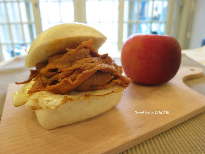 馒头夹韩氏辣酱肉片的做法