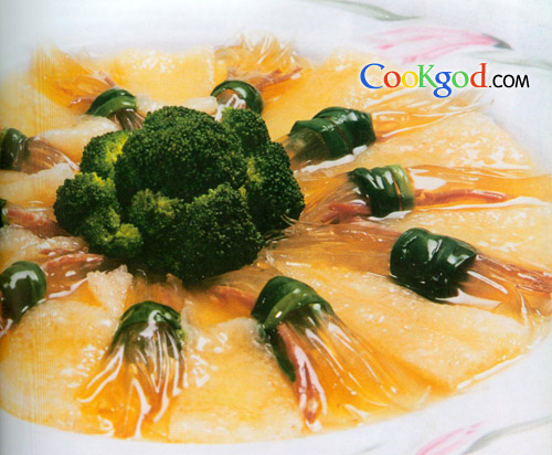 竹荪柴把鱼翅的做法