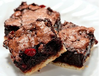 软巧克力蔓越梅方糕的做法