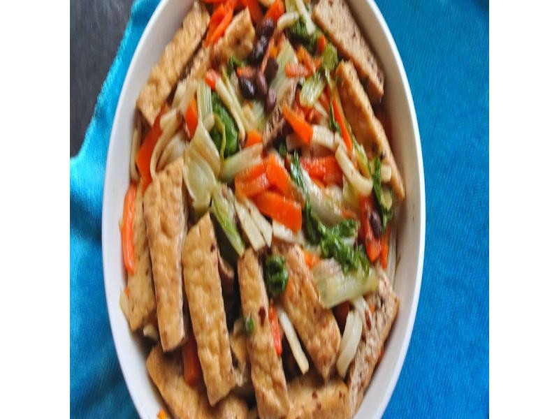 黄金炒面的做法