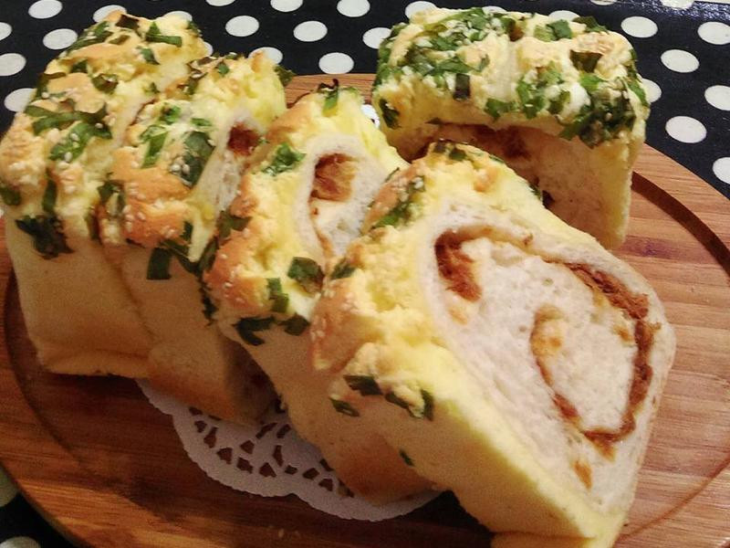 葱花蛋糕吐司的做法