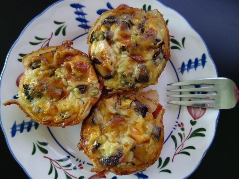 小巧可爱的迷你义式培根烘蛋的做法