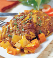 咖哩汉堡肉的做法