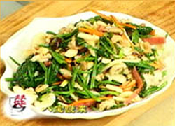 八宝菠菜的做法