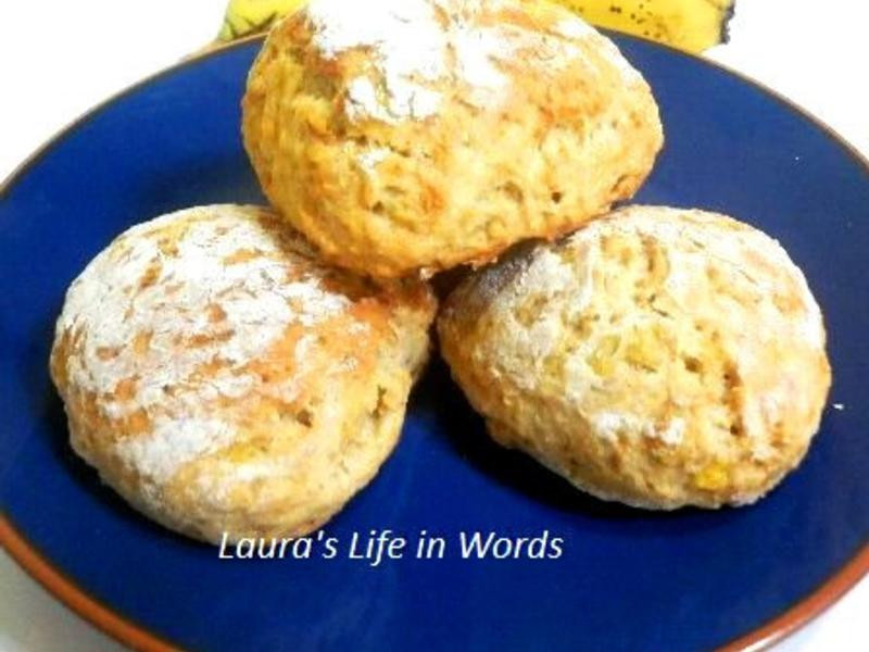 纯素无蛋奶香蕉司康的做法