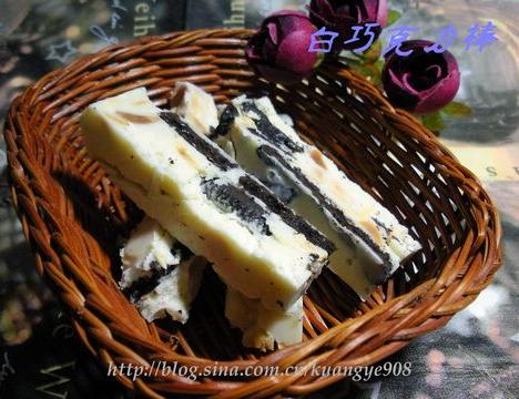 白巧克力棒的做法