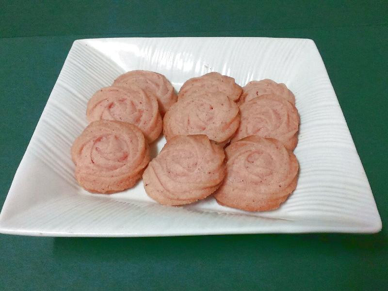 红曲奶酥饼干的做法