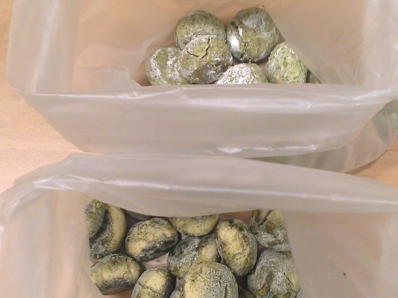 雪球饼干 - 茶口味(两种版本)的做法