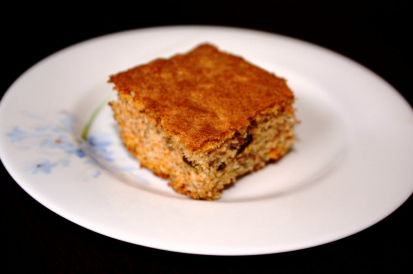 胡萝卜杏仁葡萄干蛋糕的做法