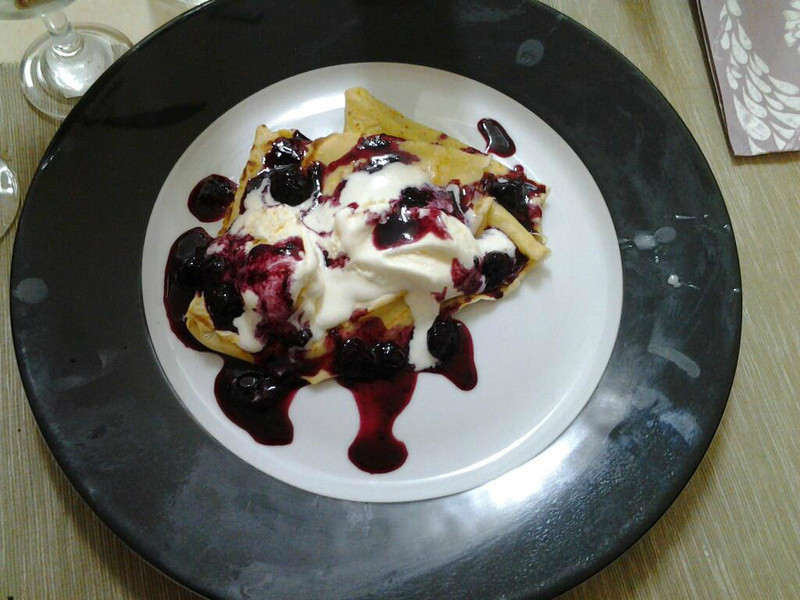 蓝莓可丽饼的做法