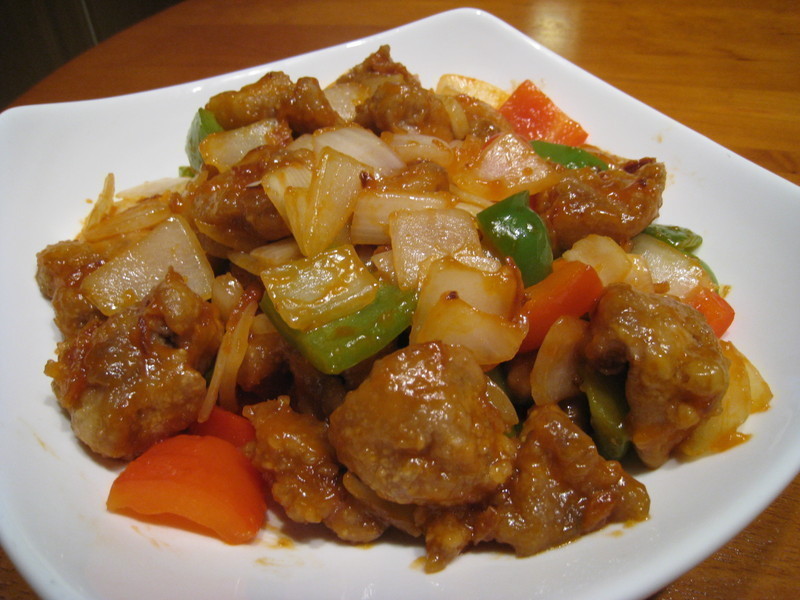 免油炸糖醋鸡丁的做法