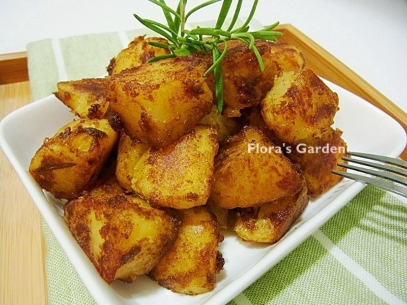 懒人家常菜~咖哩土豆块的做法