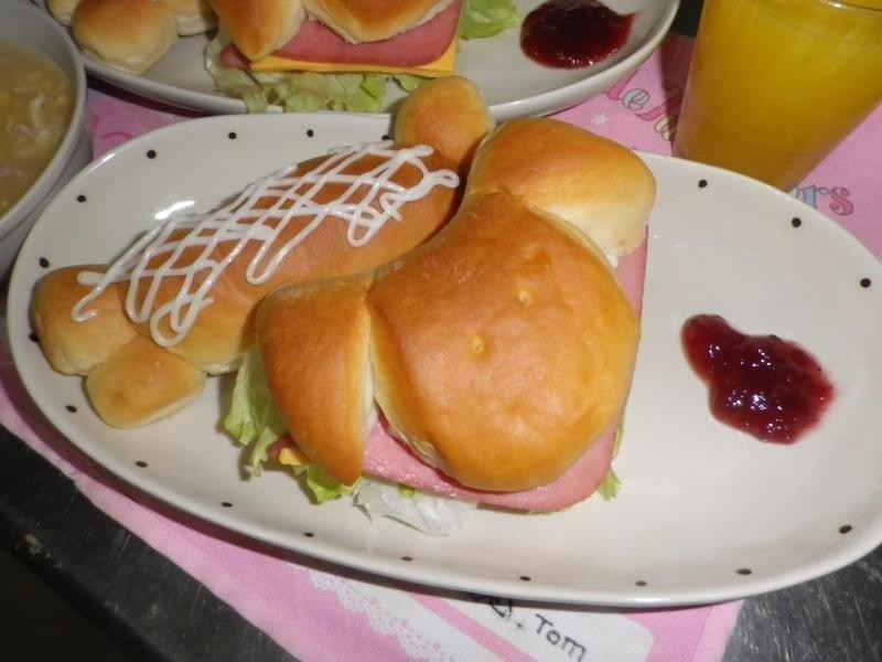 餐包骨头热狗卷的做法